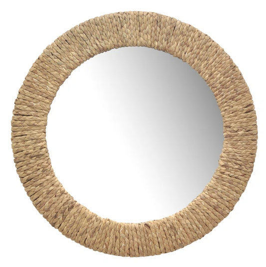 50" Natural Rope Wall Mirror