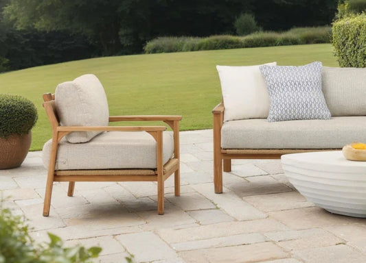 Lexy Teak Sofa/Chair Convo