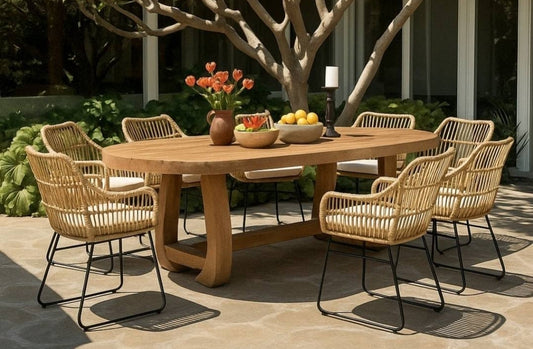 Monroe Teak Dining Table