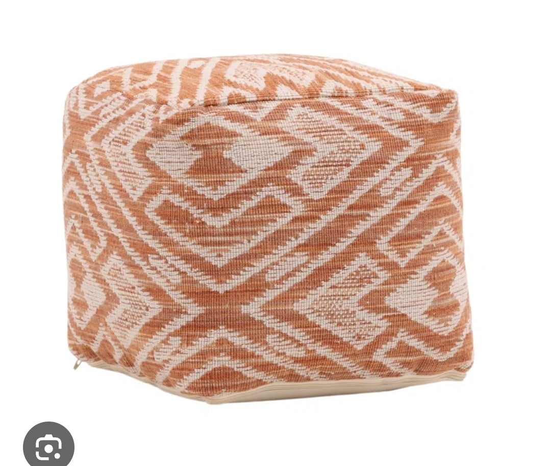 Hulu geometric poufs