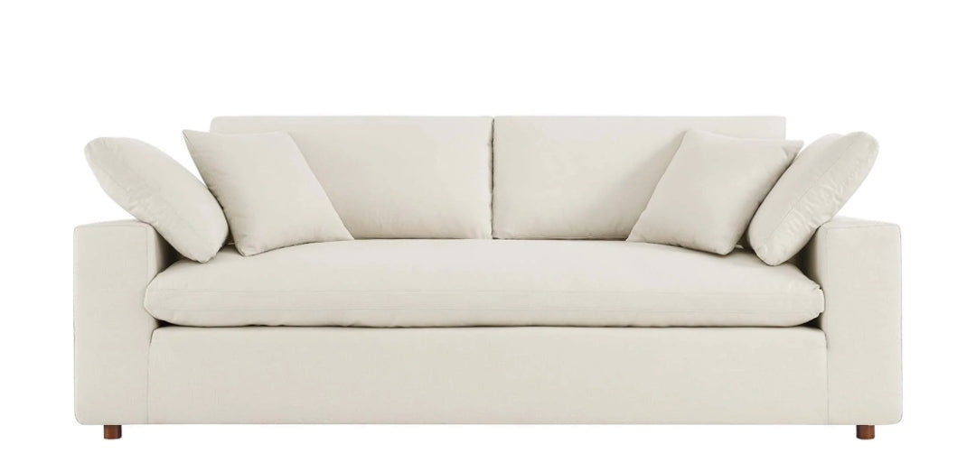 Iris Sofa- White or cream performance fabric
