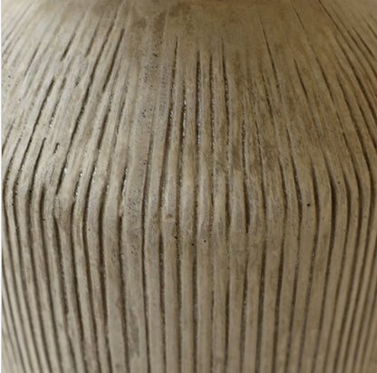 Concrete outdoor side table