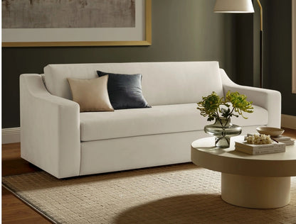 Landry Performance Sofa in Alabaster