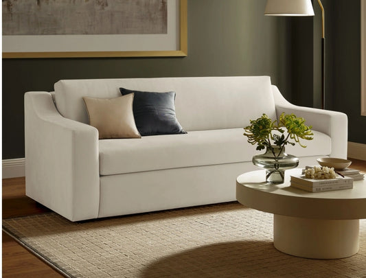 Landry Performance Sofa in Alabaster