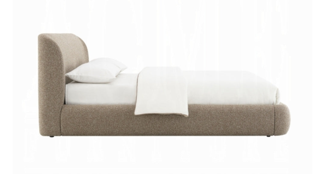 Mindy Upholstered Tweed Bed