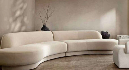 Jezebel Performance Velvet Curved sectional