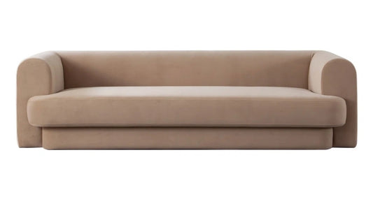 Luna Camel Performance Fabric Sofa