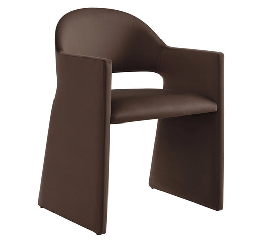 Foley chocolate Dining Chair