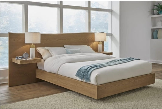Live edge Bisque Coastal Bed