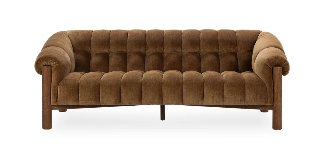 Isla Tufted Sofa - Cognac