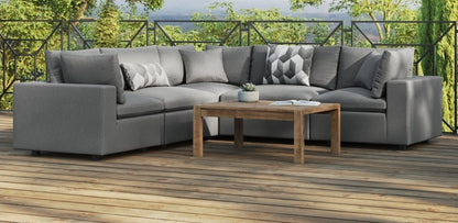 Davos Charcoal Outdoor Sectional
