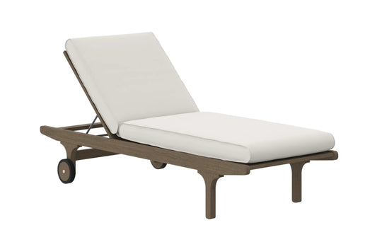 Laguna Solid Teak lounger