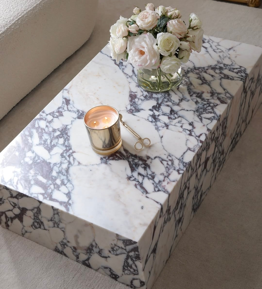 Viola Marble Coffee Table