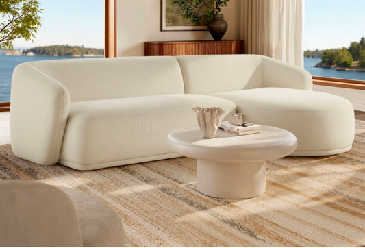 Faye sectional - Cream