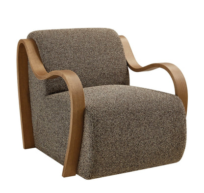 Le Coeur accent chair - shroom color