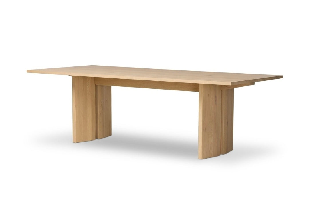 Emerald Solid Oak Dining Table