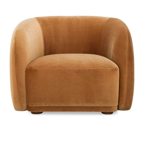 Maas Faux Mohair Chair