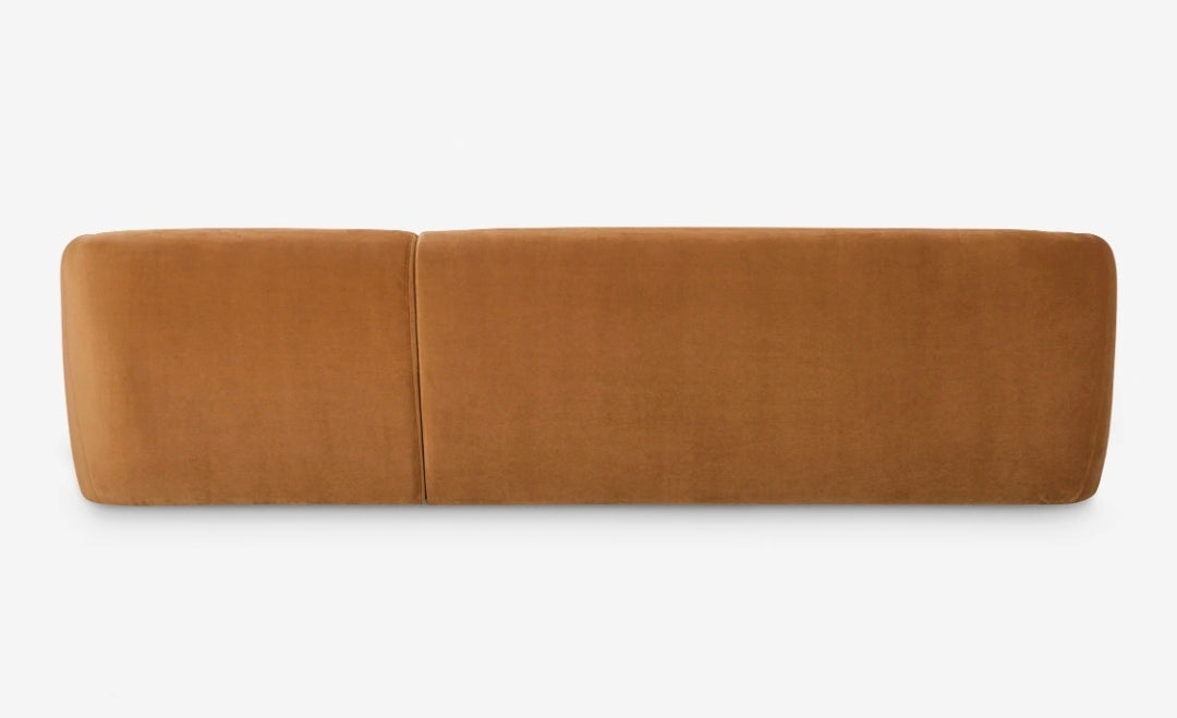 Maas Faux Mohair Sectional