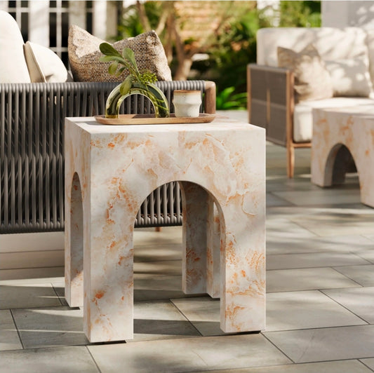 Rogue Concrete Outdoor Side Table