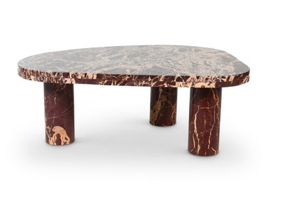Merlot Marble Coffee Table