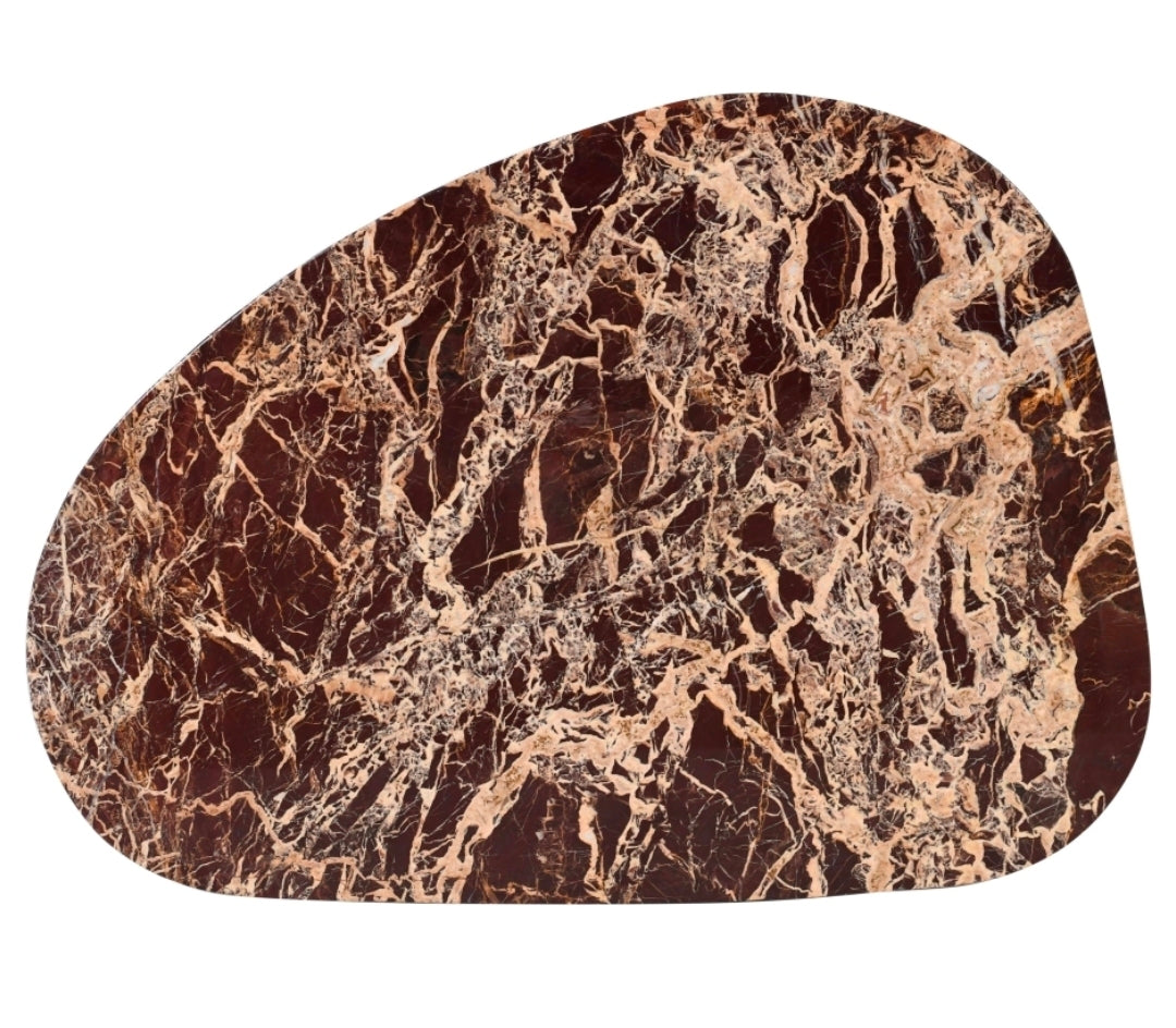 Merlot Marble Coffee Table