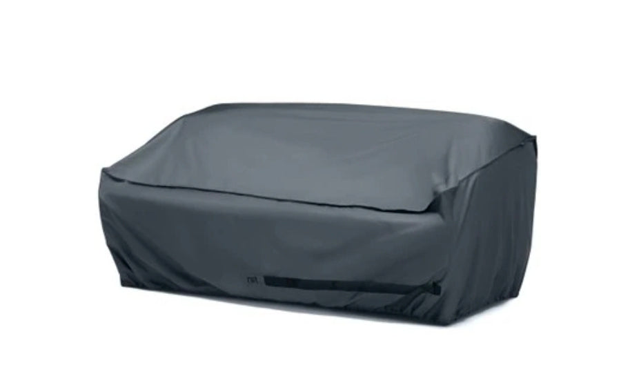 Patio loveseat cover - space gray
