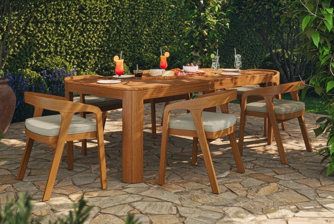 Hyde Teak Dining Set