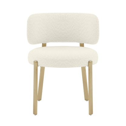 Margaret Cream Performance Boucle Dining Chair