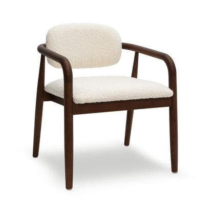 Betsy Cream Performance Boucle Dining Chair