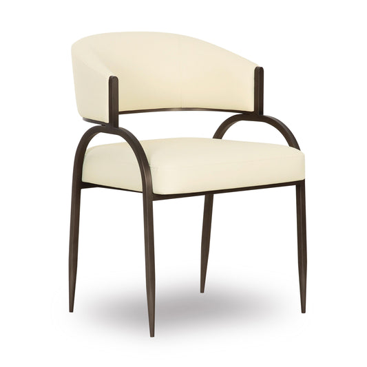 Tatum Cream Performance Vegan Leather Dining Chair