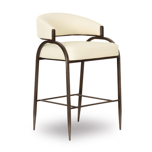 Kobe Leather Counter Stool