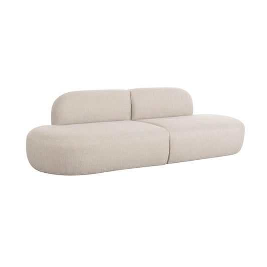 Broohah Beige Linen Sofa