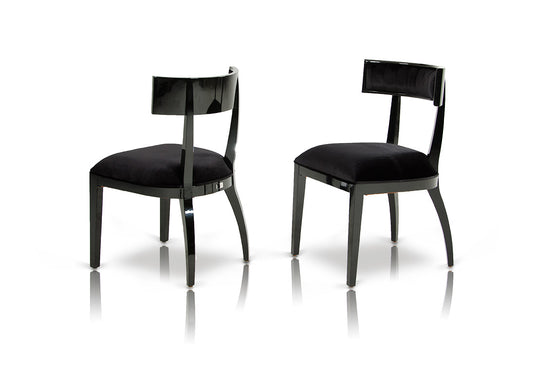 Alek - Modern Black Dining Chair (Set of 2)