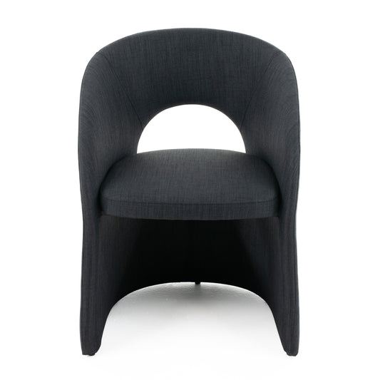 Modrest Brea - Charcoal Fabric Dining Chair