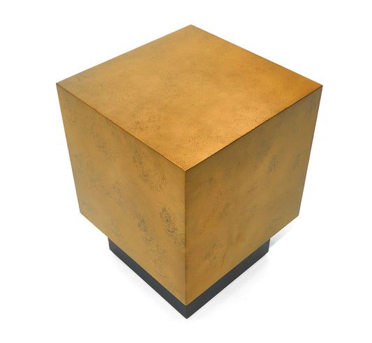 Modrest Derek - Modern Metal & Antique Copper End Table