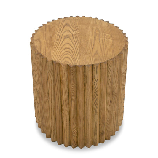 Modrest Espana - Modern Walnut Round End Table