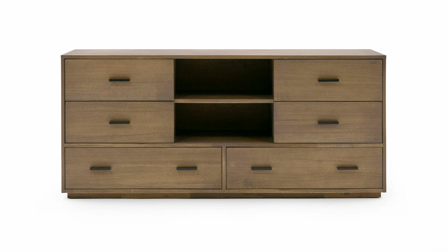 Nova Domus Fantasia - Contemporary Walnut Dresser