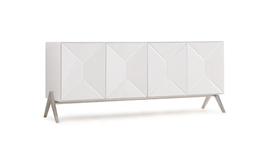 Modrest Candid Modern White Buffet