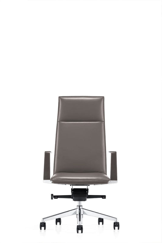 Modrest Gorsky- Modern Grey High Back Executive Office Chair
