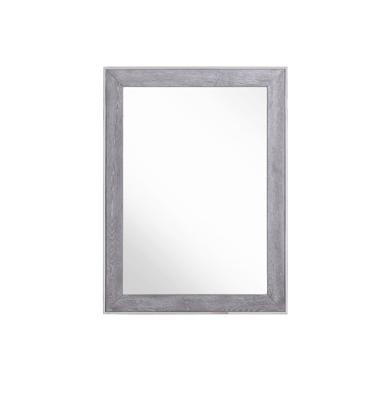 Modrest Arlene Modern Grey Elm Mirror