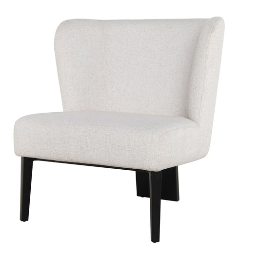 Divani Casa Ladean - Modern White Accent Chair