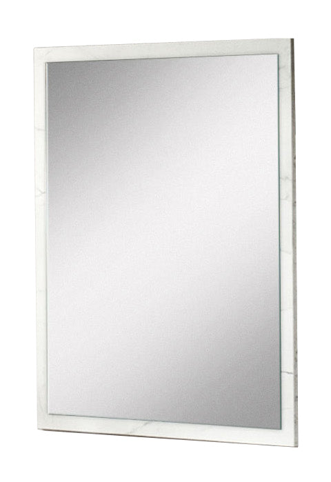 Nova Domus Marbella - Italian Modern White Marble Mirror