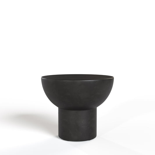 Modrest Fate - Modern Black Concrete End Table
