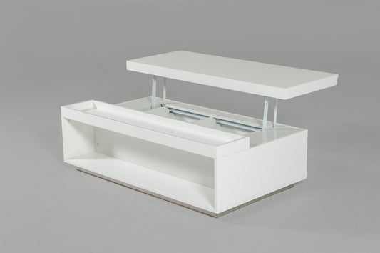 Nancy Modern White Coffee Table