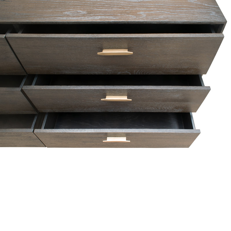 Modrest Novak Modern Dark Oak Dresser