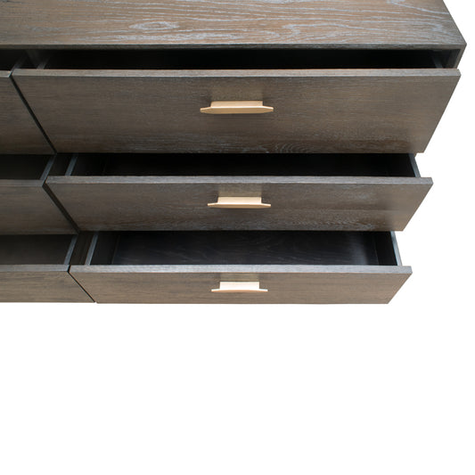 Modrest Novak Modern Dark Oak Dresser