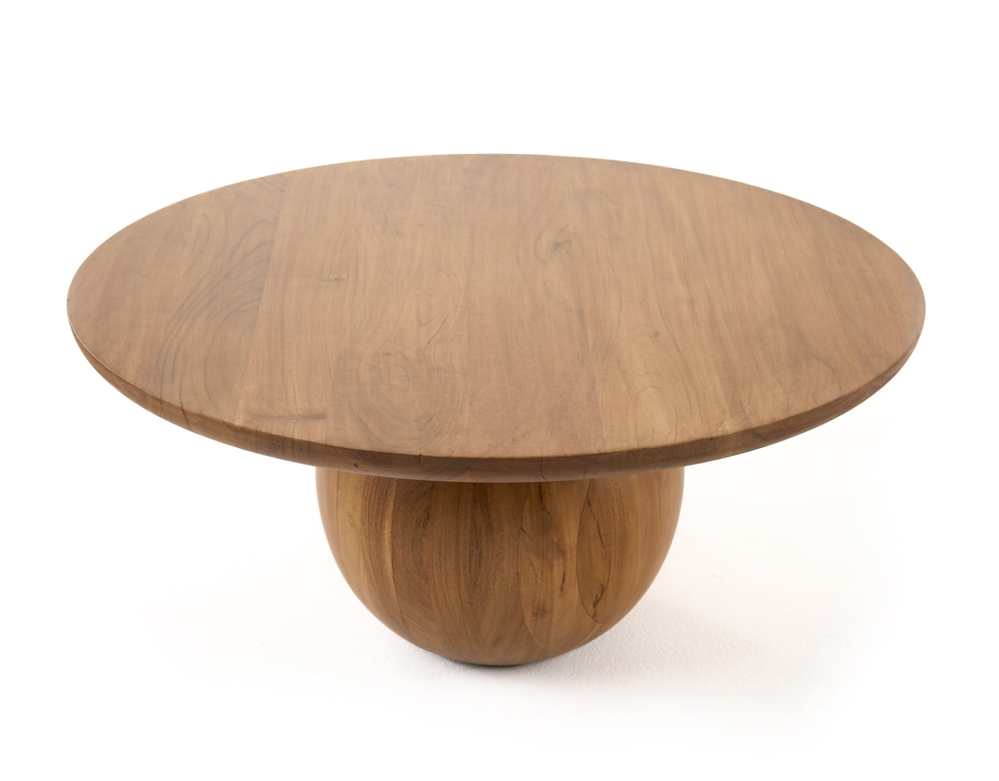 Modrest Refugio - Modern Acacia Round Coffee Table