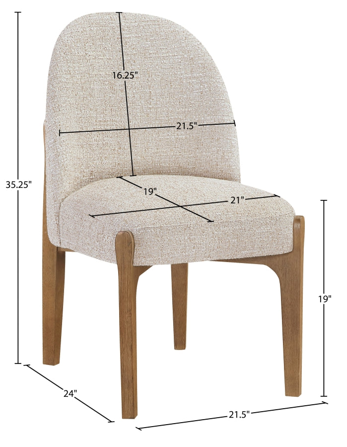 Torino Fabric Upholstered Dining Chair