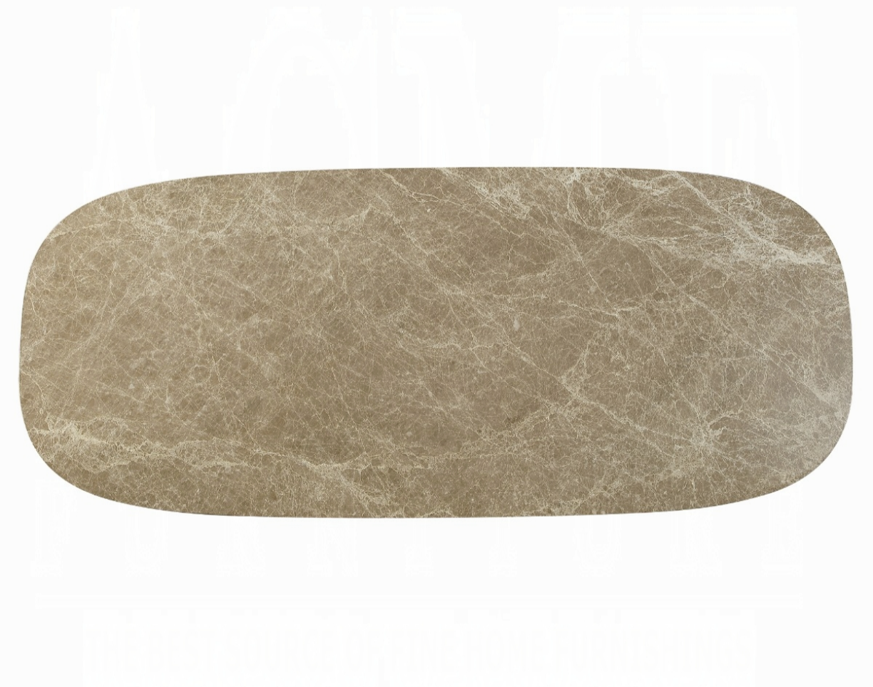 Jag 95" Flutted Base Quartz Dining Table