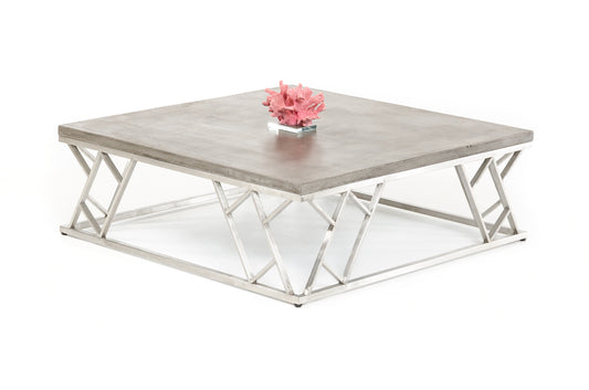 Modrest Scape Modern Concrete Coffee Table